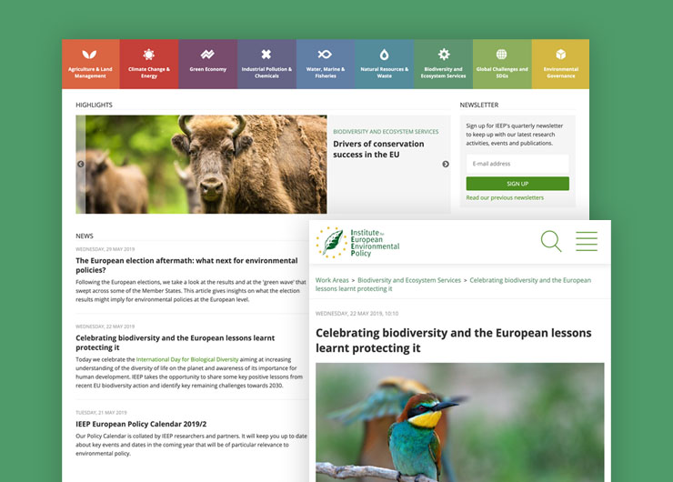 IEEP - The Institute of European Environmental Policy